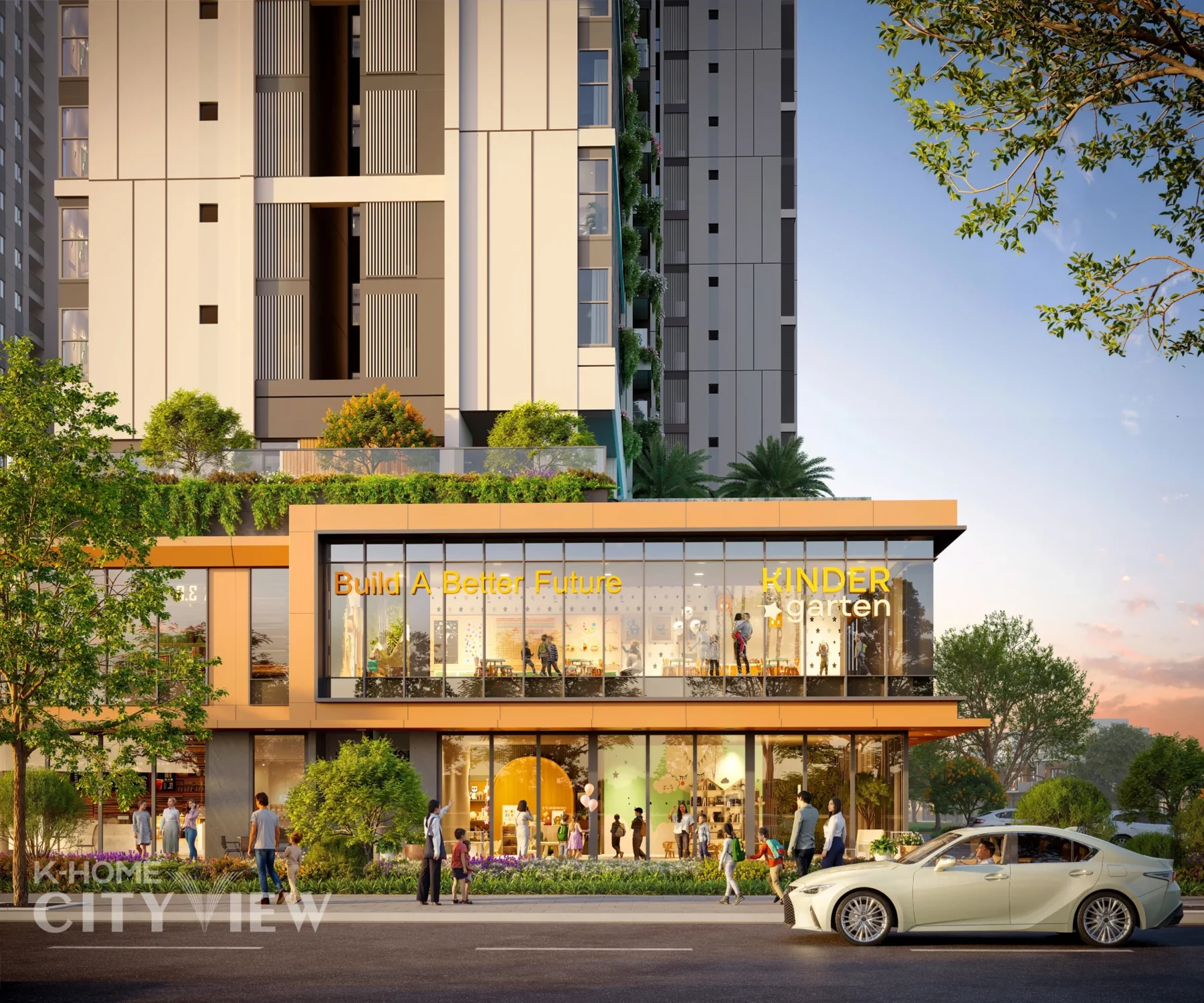 K-Home City View · ảnh phối cảnh dự án