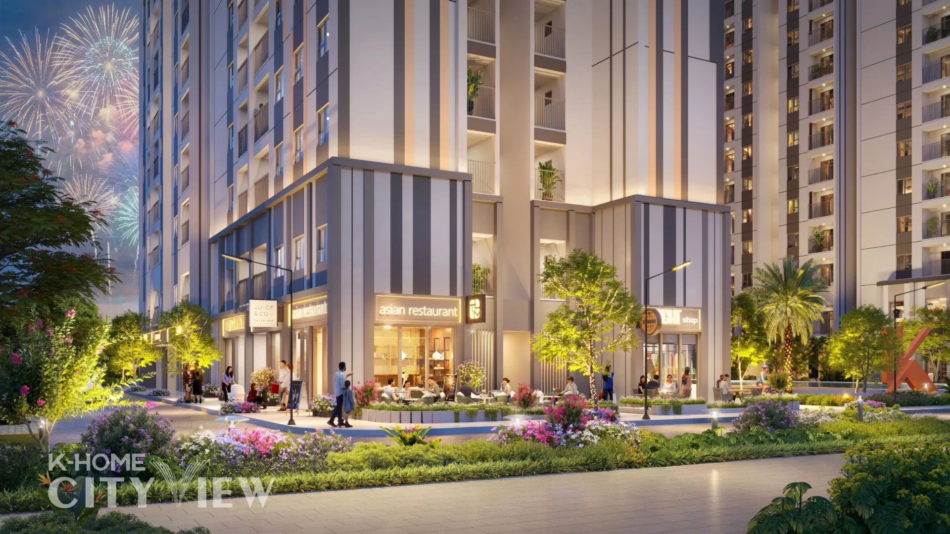 K-Home City View · ảnh phối cảnh dự án