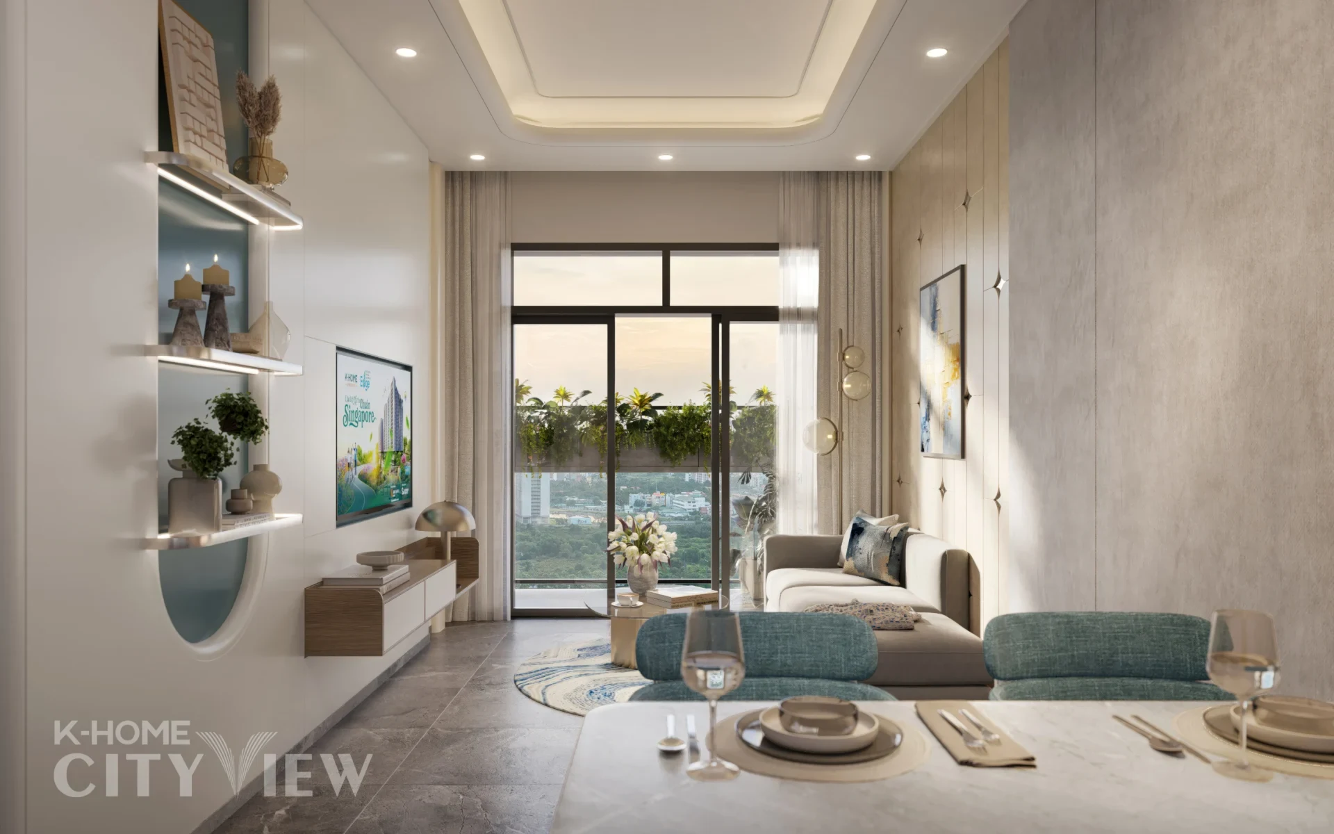 Phối cảnh nội thất căn hộ