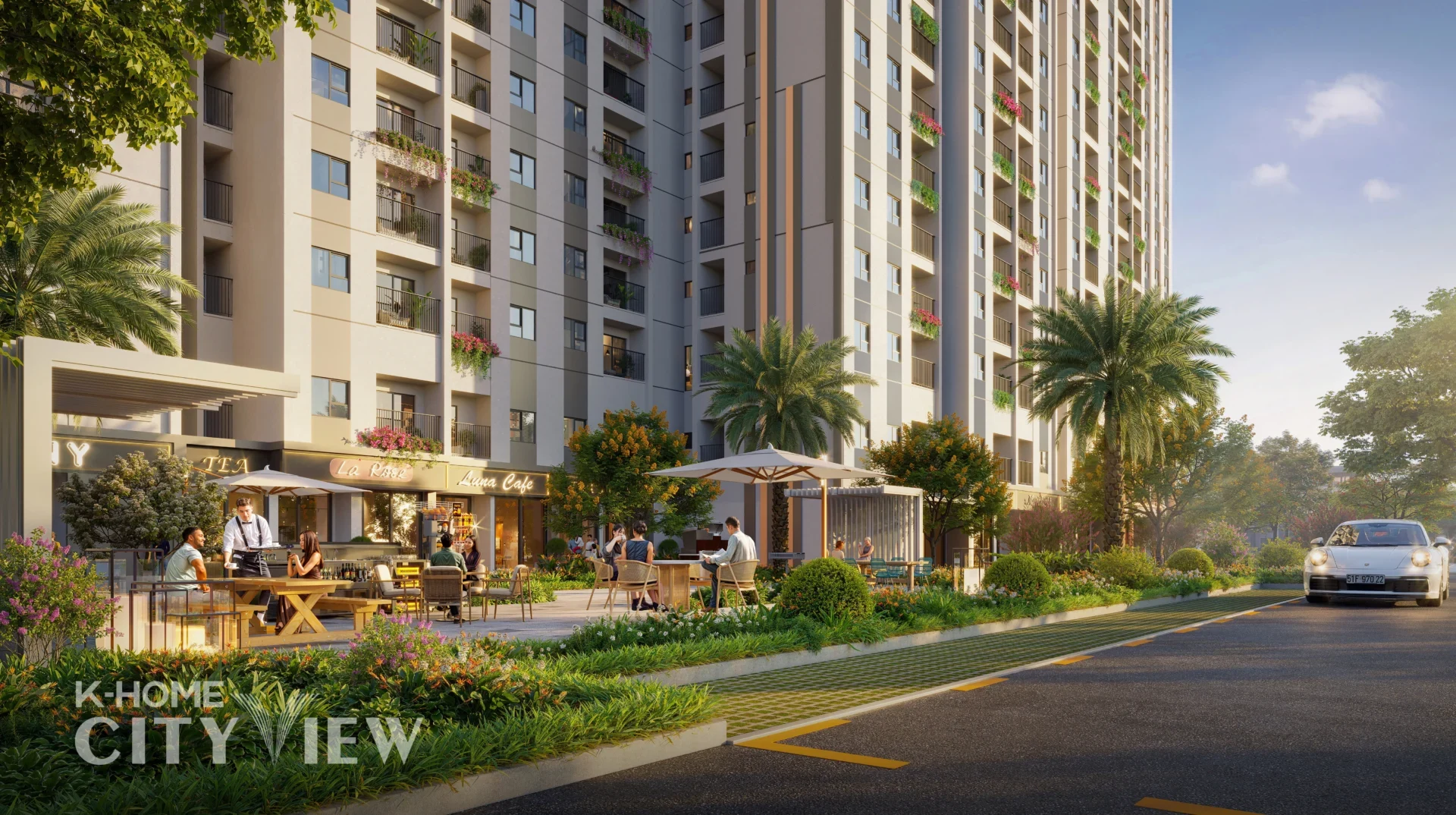 K-Home City View · Phối cảnh không gian và tiện ích