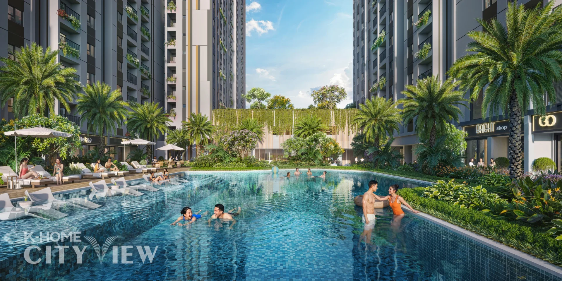 K-Home City View · Phối cảnh không gian và tiện ích